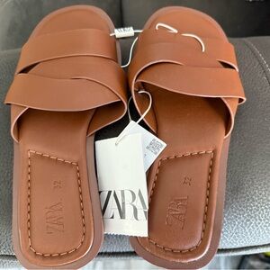 Zara Women's Tan Sandals